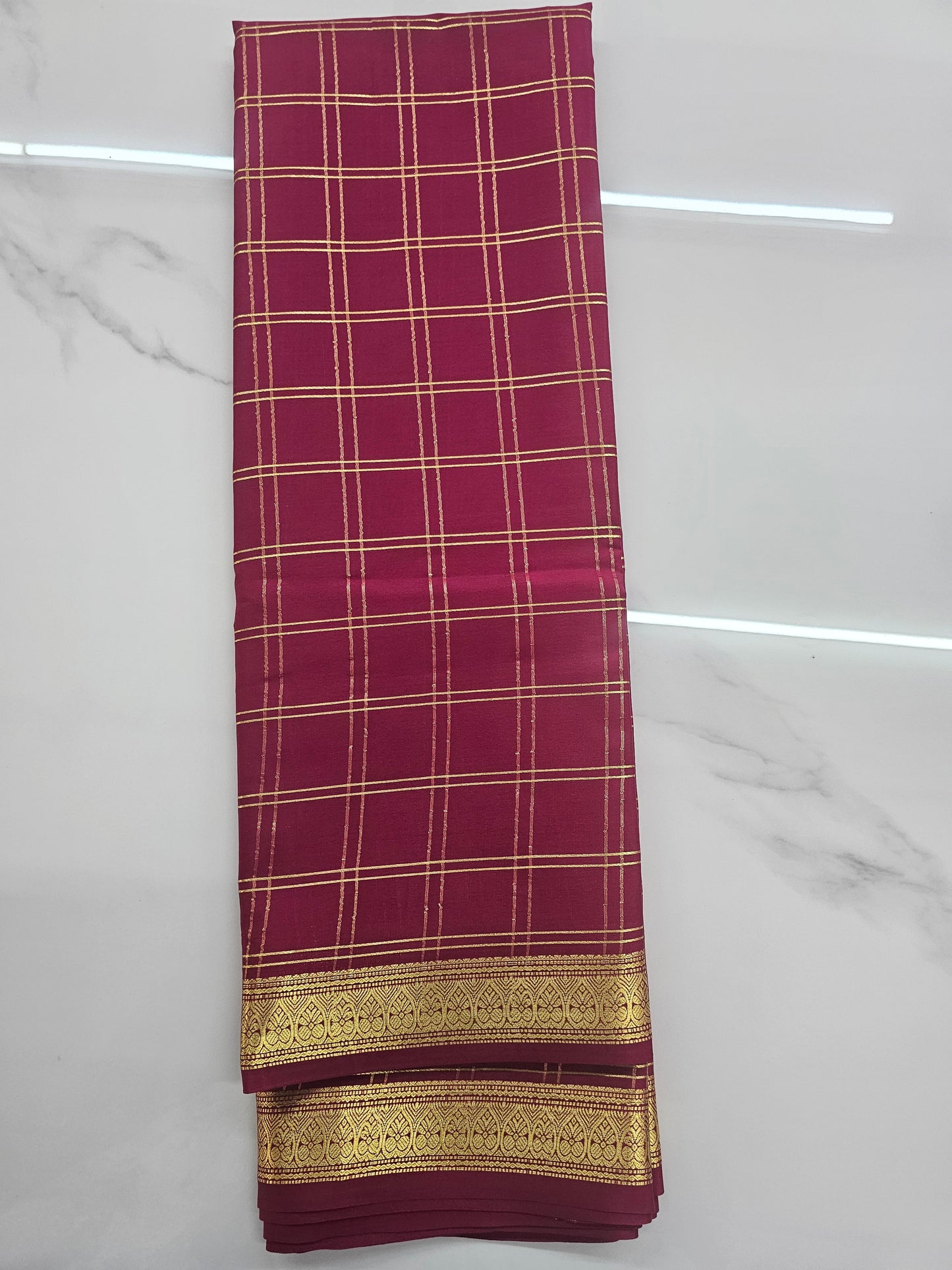 PINK - PURE MYSORE CREPE SILK