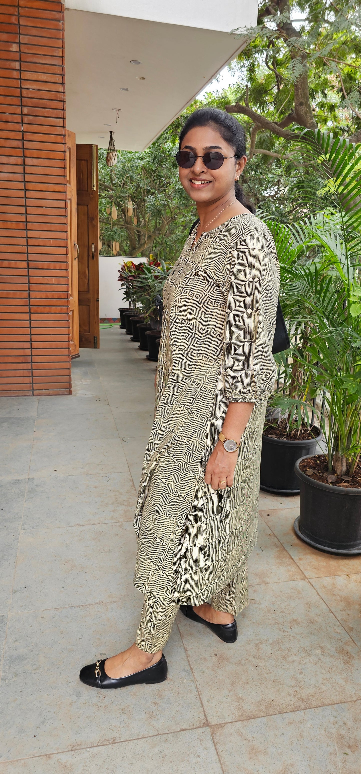BEIGE - PURE COTTON CO-ORD SET