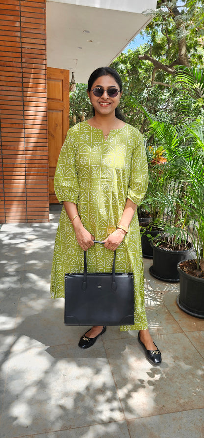 GREEN - PURE COTTON CO-ORD SET