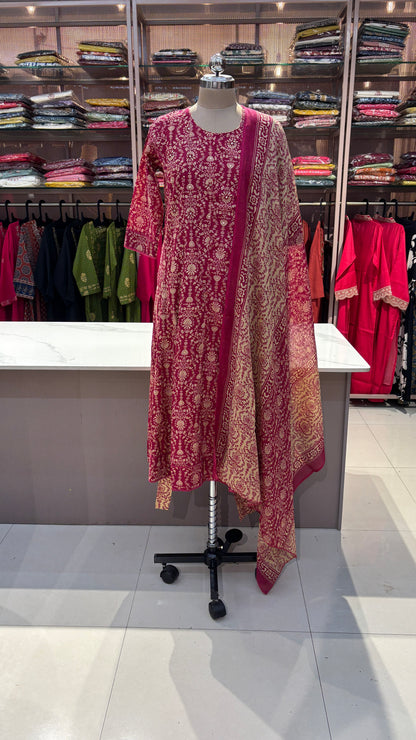 PINK - PURE COTTON KURTA SET