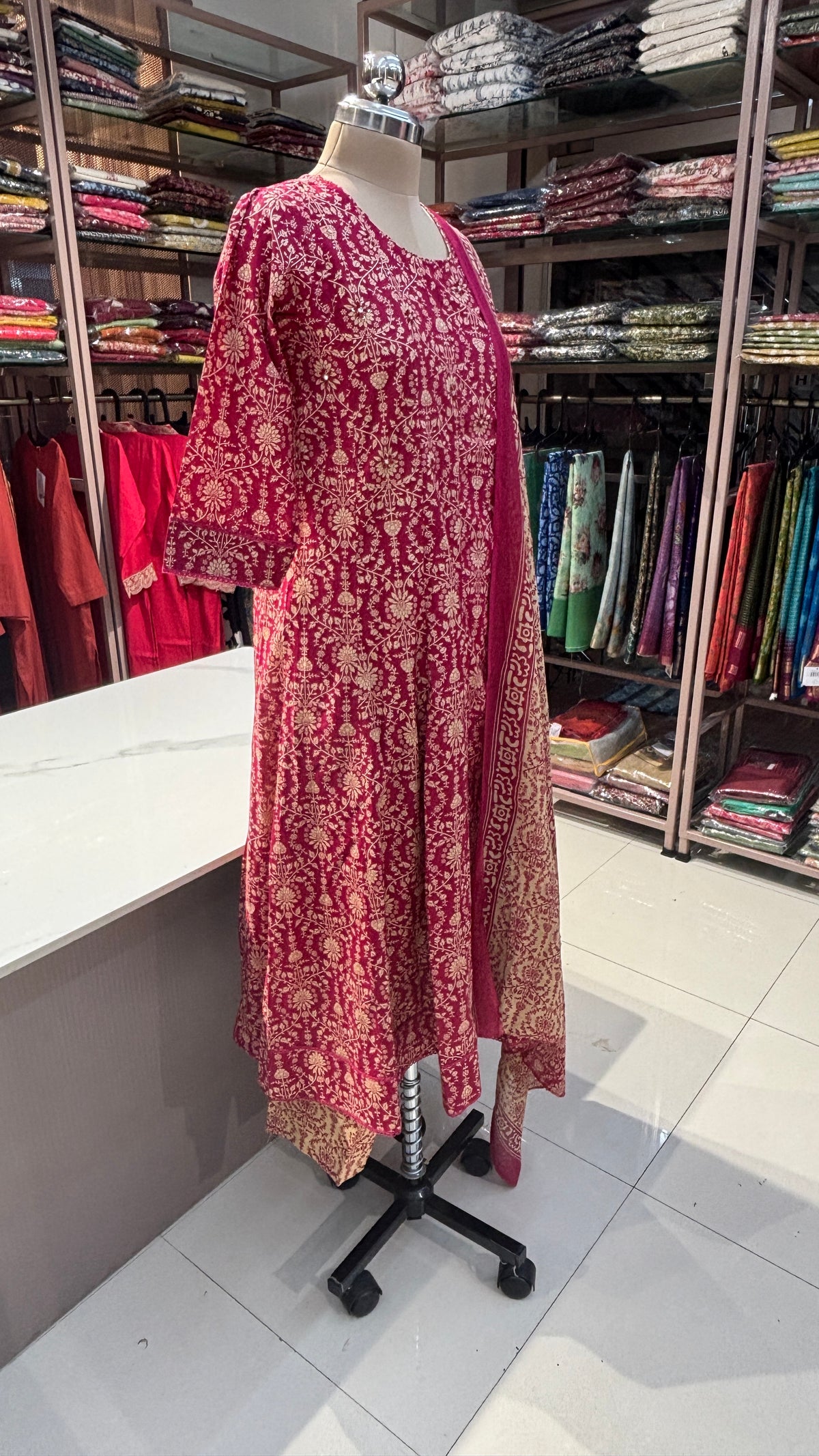 PINK - PURE COTTON KURTA SET