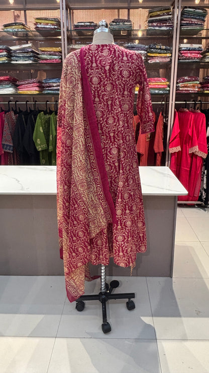 PINK - PURE COTTON KURTA SET