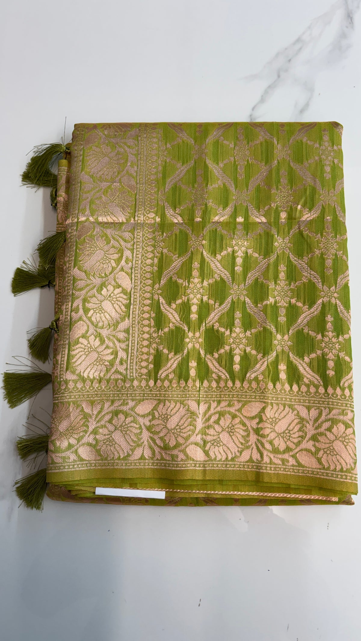 SAGE GREEN- MYSORE COTTON SAREE