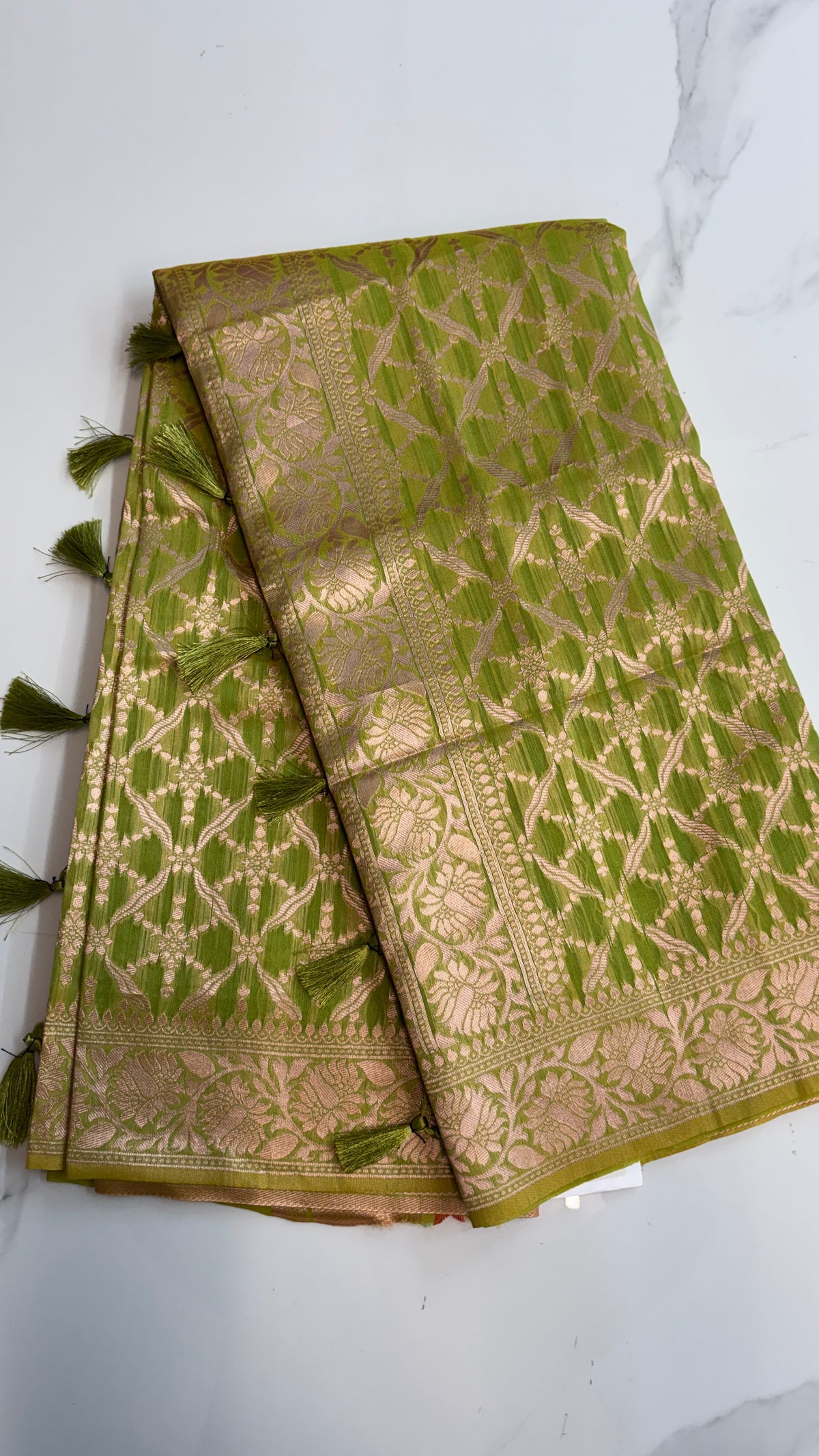 SAGE GREEN- MYSORE COTTON SAREE