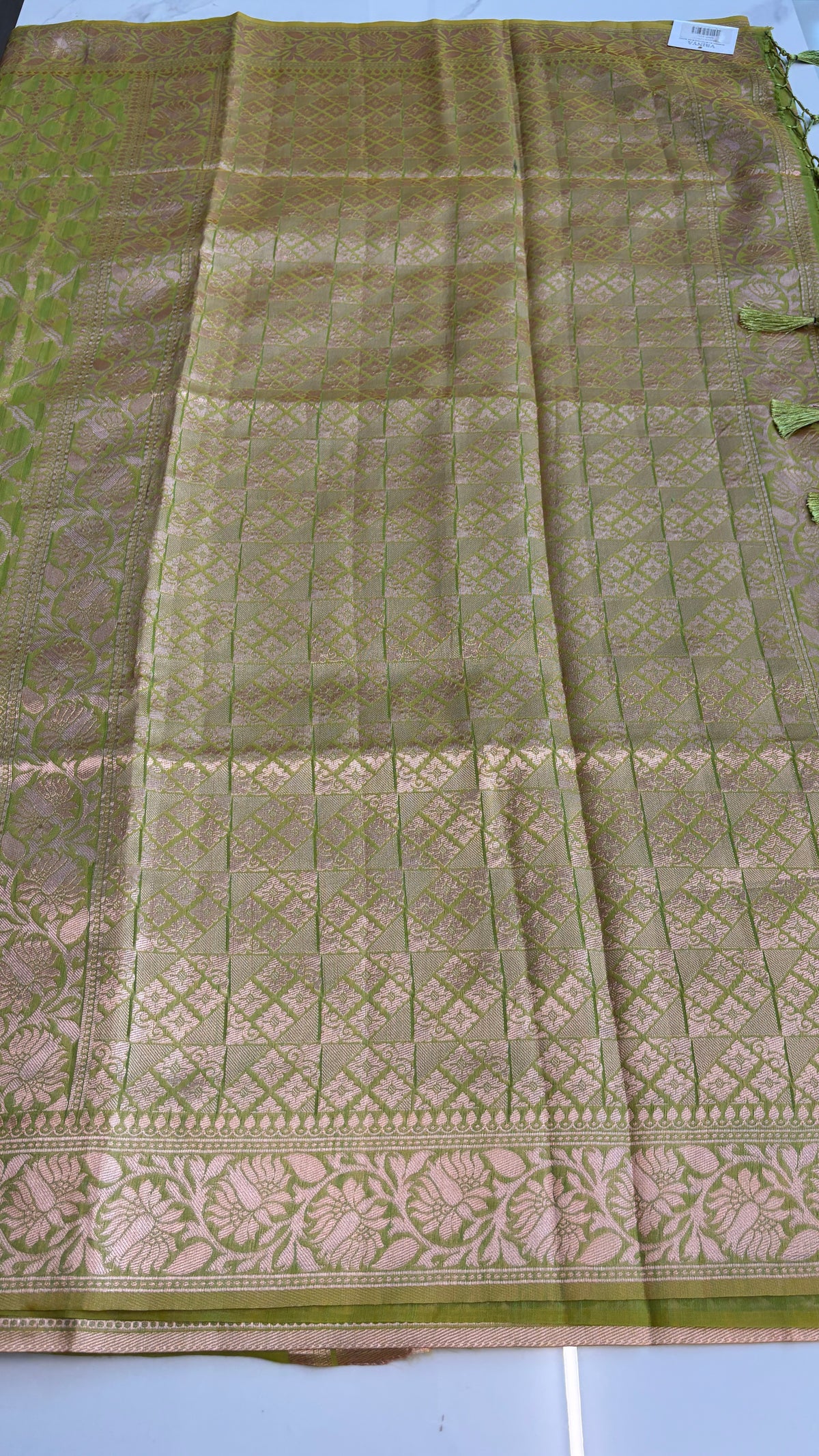 SAGE GREEN- MYSORE COTTON SAREE