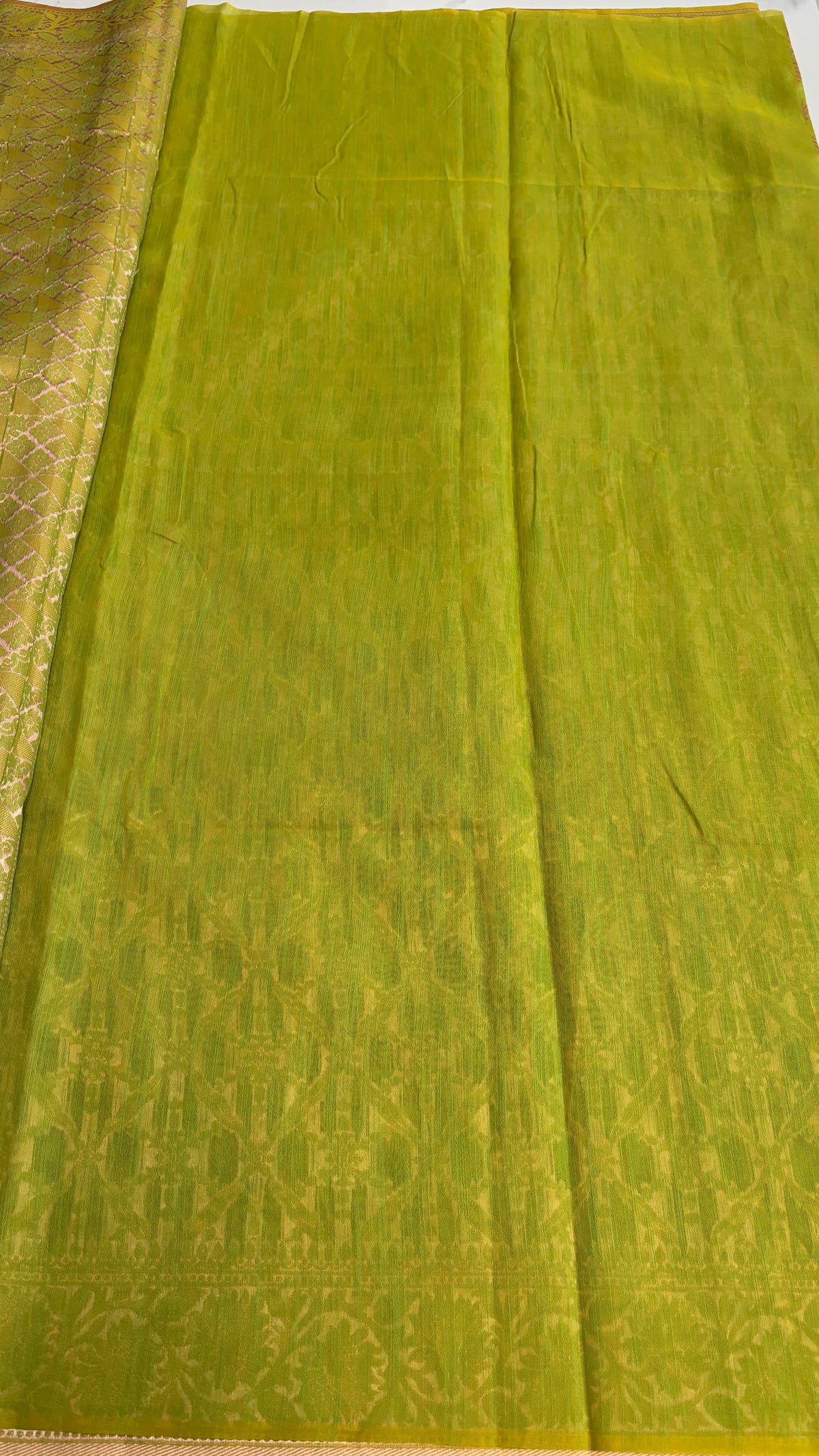 SAGE GREEN- MYSORE COTTON SAREE
