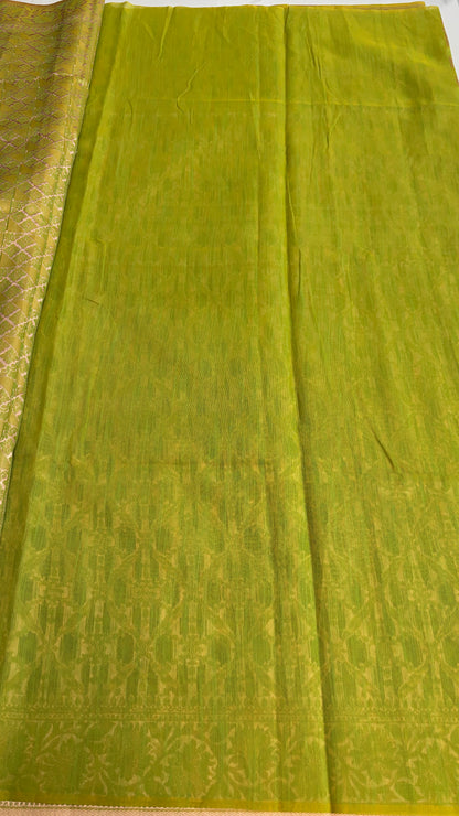 SAGE GREEN- MYSORE COTTON SAREE