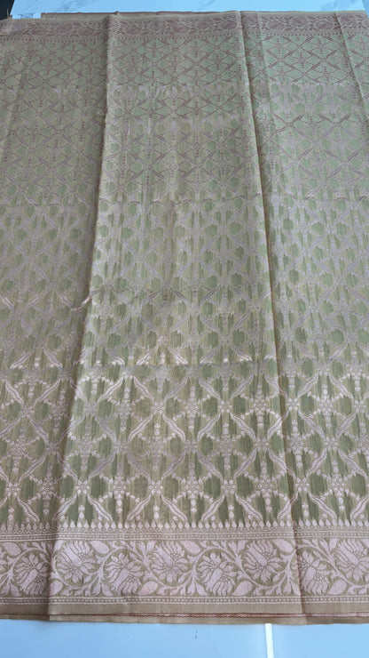 LIGHT SAGE GREEN - MYSORE COTTON SAREE