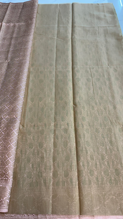 LIGHT SAGE GREEN - MYSORE COTTON SAREE