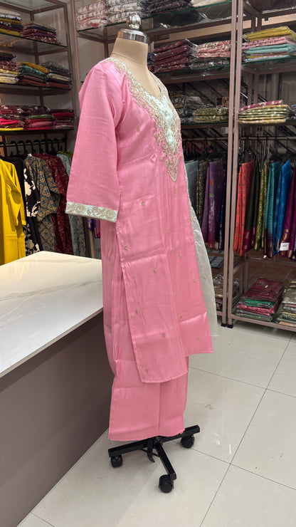 PINK - MULCHANDERI FESTIVE SUIT